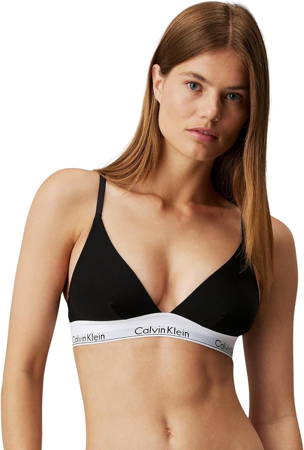 Detalle de Calvin Klein Women Triangle Unlined Cup Bra Unpadded