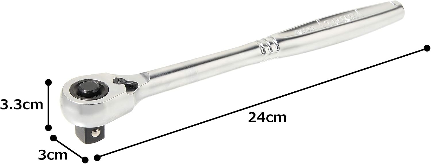 Thumbnail 6 de トネ(TONE) RH4H ラチェットハンドル ホールドタイプ・差込角12.7mm・全長240mm