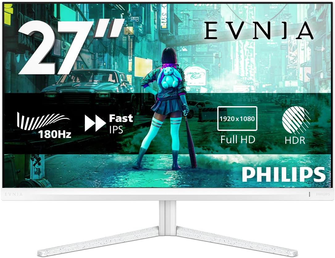 Detalle 2 de Philips Evnia 27M2N3201A 27in IPS Gaming Monitor