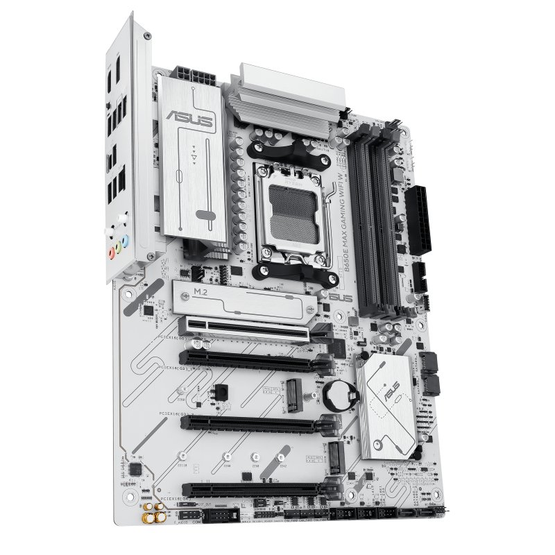 Detalle 1 de ASUS B650E MAX Gaming WiFi W placa base PCIe 5.0 🖥