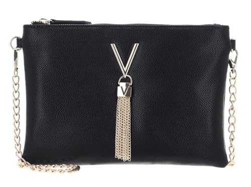Detalle de Valentino Divina Clutch Nero/Gold