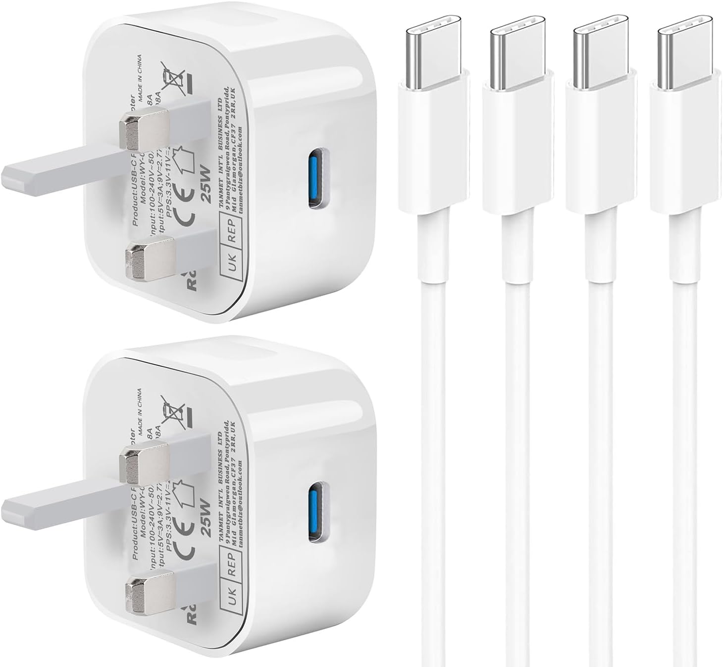 Thumbnail 5 de Samsung USB C Charger 1m cable and plug
