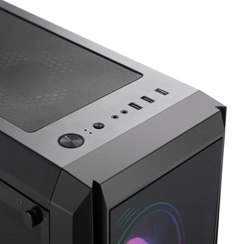 Detalle 2 de PC Racing D5 Highlander Gaming: AMD Ryzen 7 9700X, 32 GB RAM, 2 TB SSD + 2 TB HDD y RX 9070