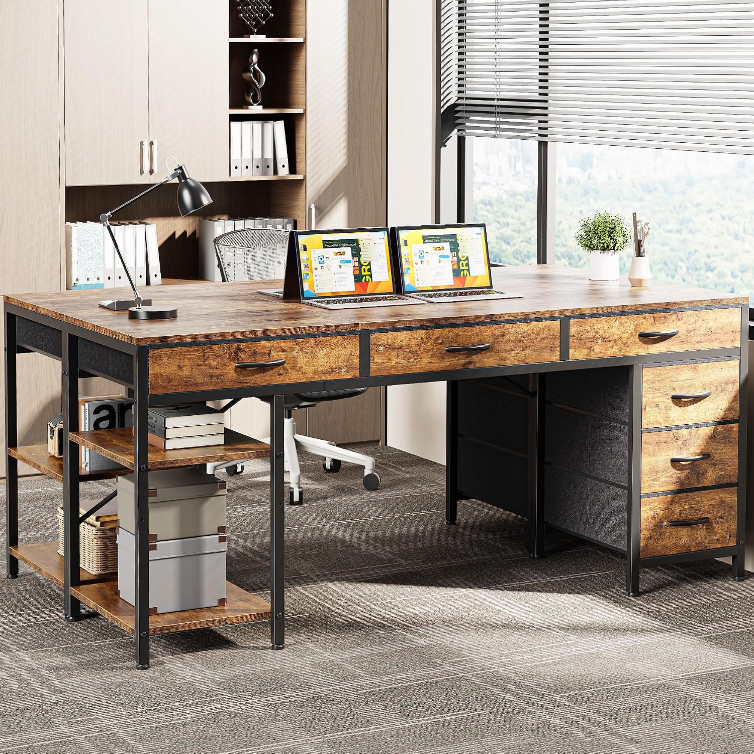 Detalle 2 de Huuger Computer Desk, 63-Inch