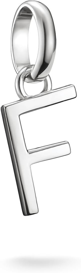 Detalle 2 de THOMAS SABO Charm Club Connect Charm-Anhänger aus recyceltem 925er Silber – Buchstabe