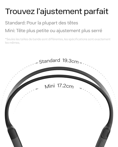 Thumbnail 6 de SHOKZ OpenRun: casque à conduction osseuse noir, autonomie 8 h