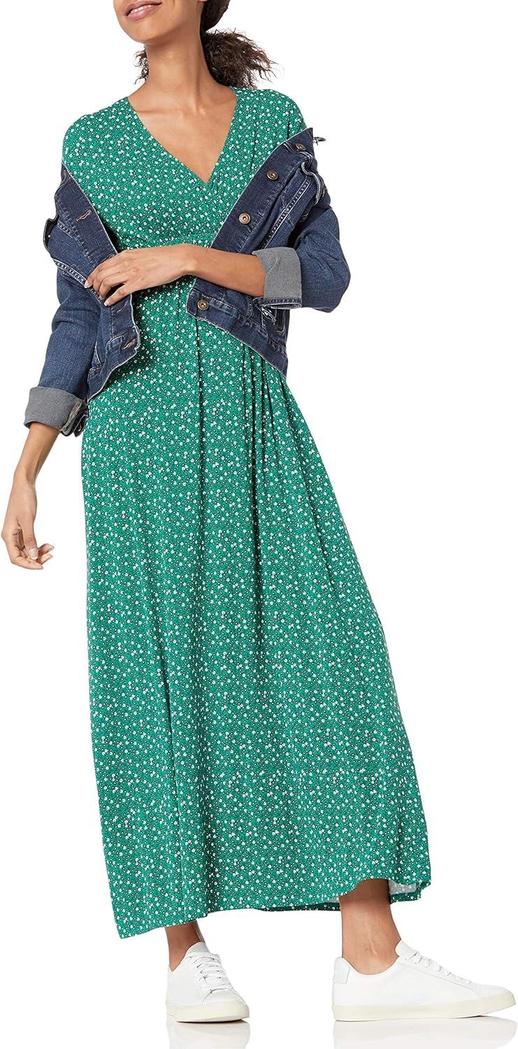 Thumbnail 3 de Amazon Essentials Women’s Fit and Flare Waisted Jersey Maxi Dress (Plus Size available)