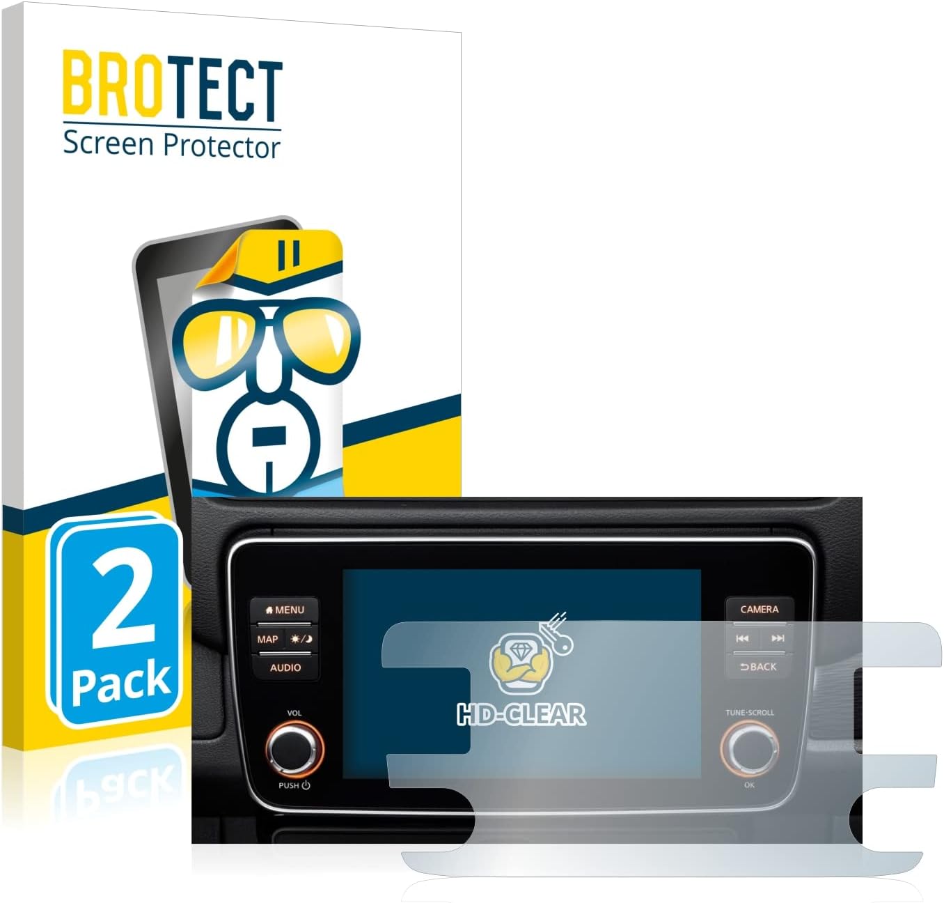Detalle de brotect Protection Écran Nissan Leaf E Plus 2 pièces