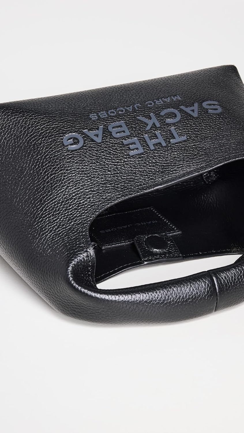 Detalle de Marc Jacobs The Mini Sack, Bag — Élégance compacte à porter en bandoulière chaîne