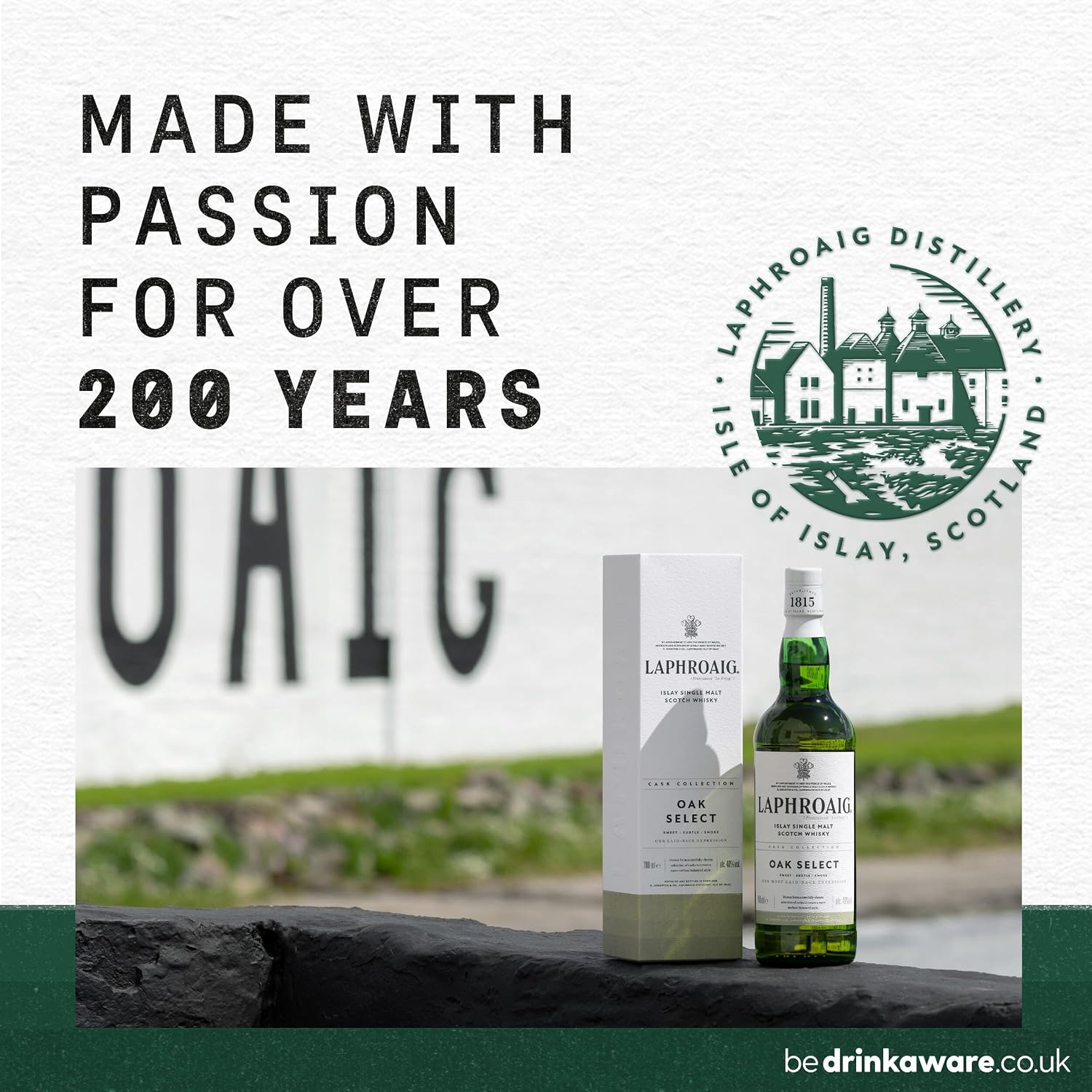 Thumbnail 6 de Laphroaig Oak Select: Islay Peated Single Malt Whisky