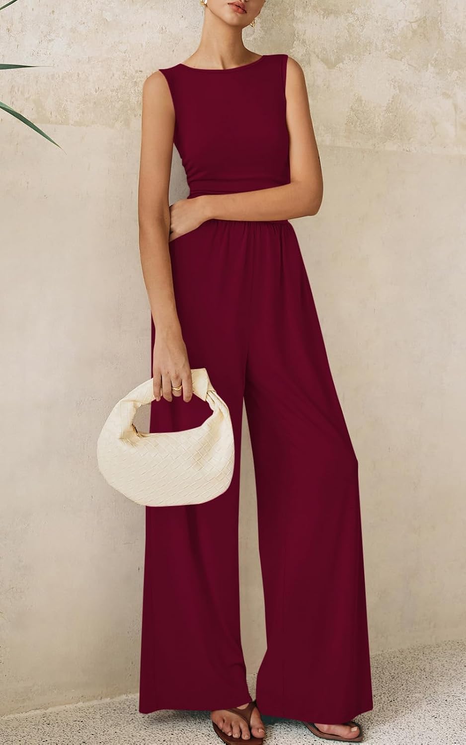 Thumbnail 2 de PRETTYGARDEN One Piece Jumpsuits for Women – Casual Dressy Wide Leg Rompers