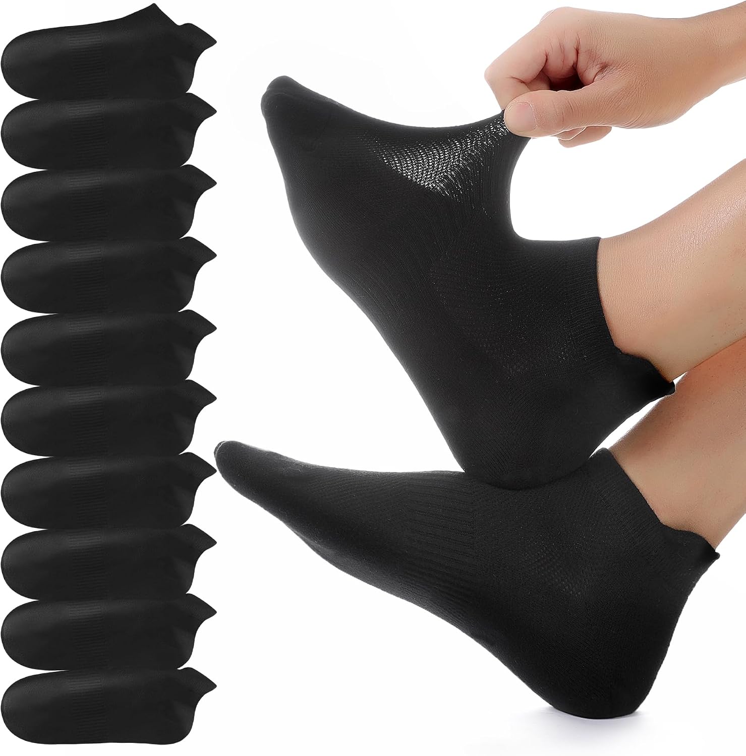 Detalle de YouShow Sneaker Socken 10 Paar für Sport