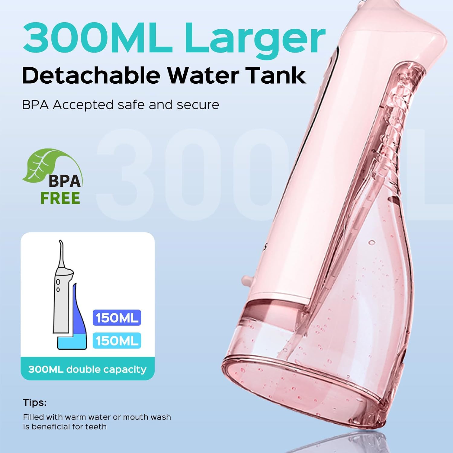 Thumbnail 3 de COSLUS C20C41 Water Flosser Electric Toothbrush Combo