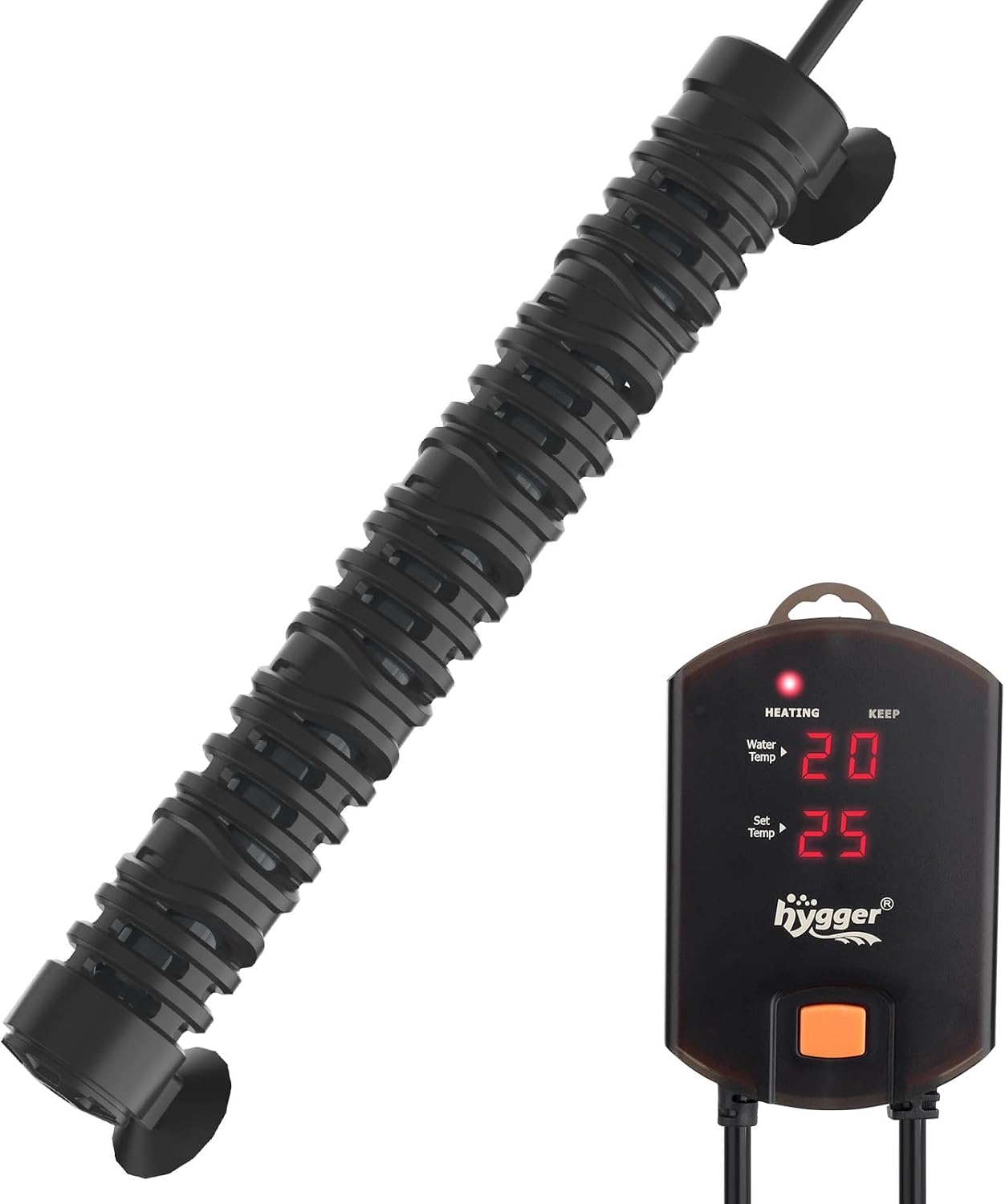 Thumbnail 6 de hygger Submersible Aquarium Heater 25W