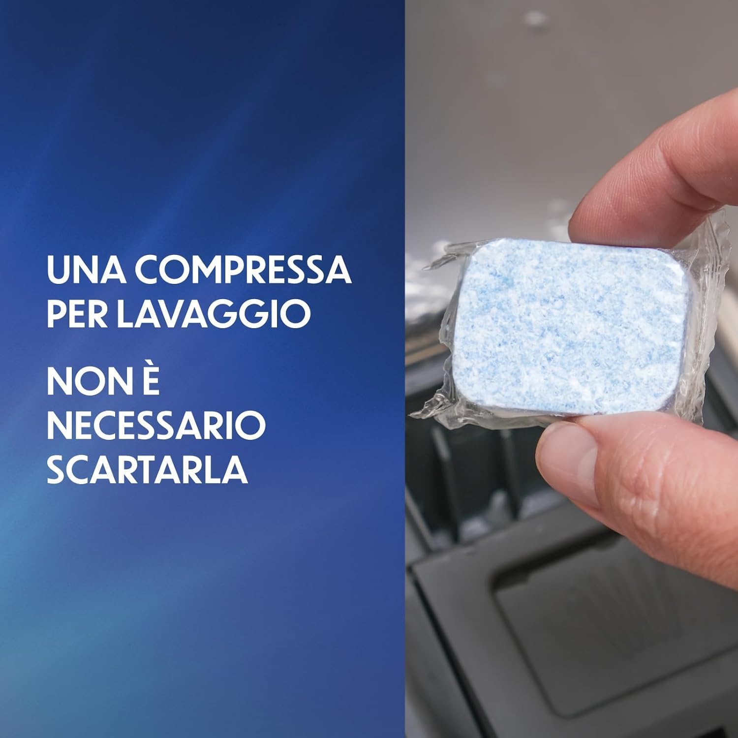 Detalle de Pastiglie per Lavastoviglie All-in-One, 40 capsule – efficienza tutto-in-uno