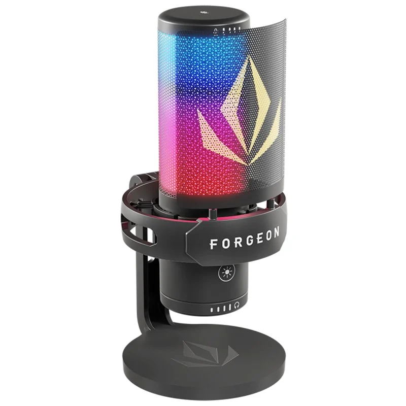 Detalle de Forgeon Spell RGB Micrófono de condensador USB