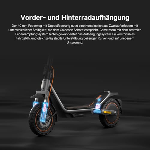 Detalle 2 de Xiaomi E-Scooter 6 Pro mit Deutscher Straßenzulassung – Geländetauglicher E-Scooter mit 70 km Reichweite
