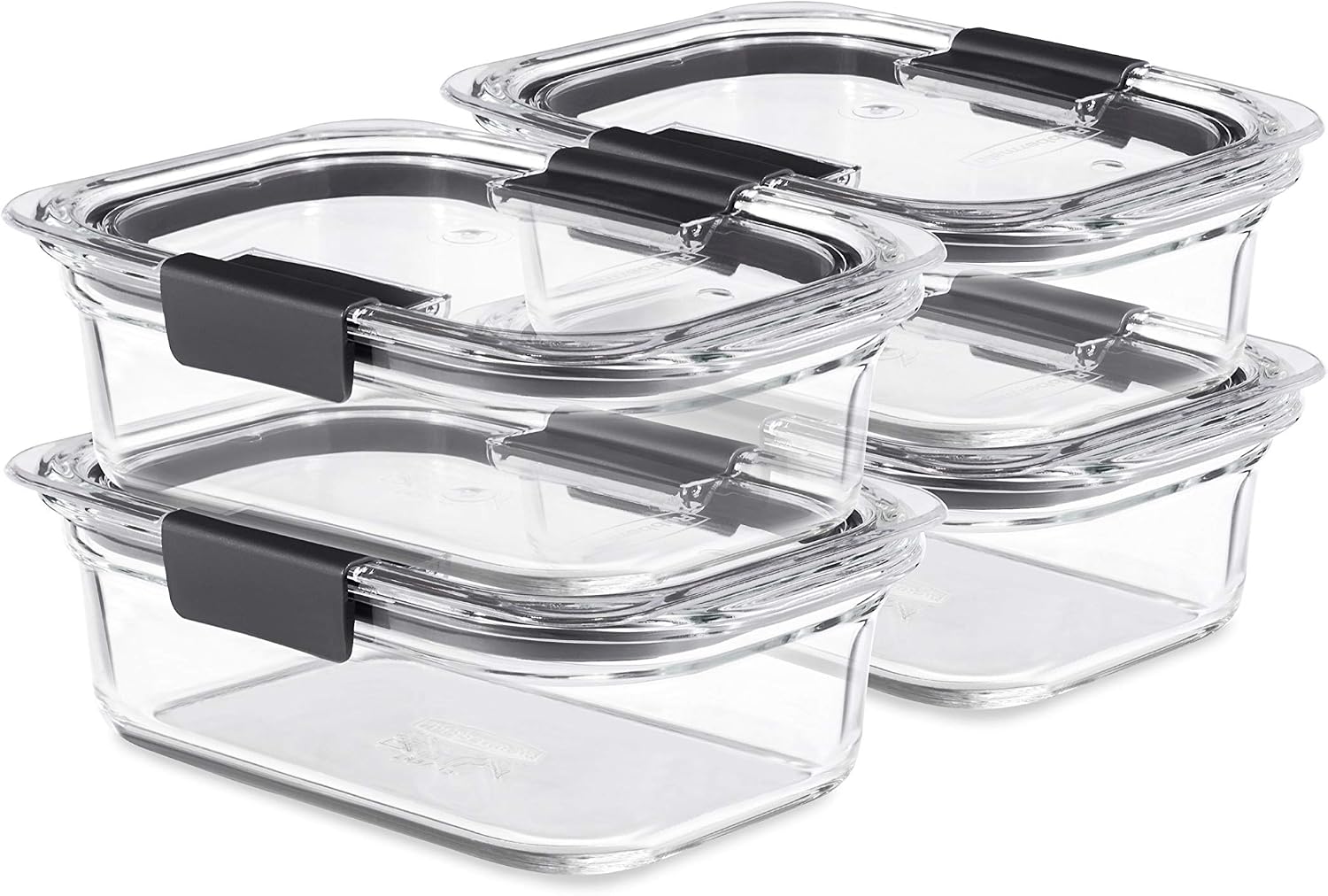Detalle de Rubbermaid Brilliance Glass Food Storage 3.2 Cup set 🍱