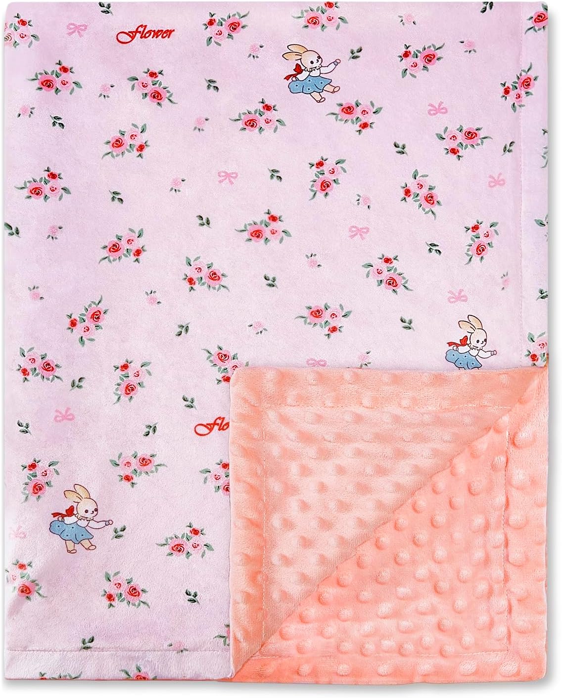 Thumbnail 6 de JORNH Super Soft Baby Cot Blanket for Newborns (75 x 100cm) with Dotted Fleece Backing