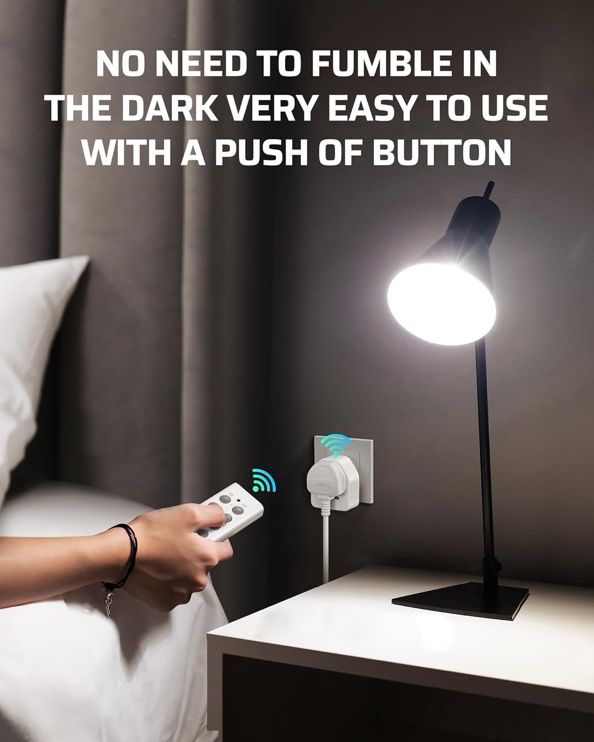 Thumbnail 6 de DEWENWILS 5-socket wireless remote plug 13A