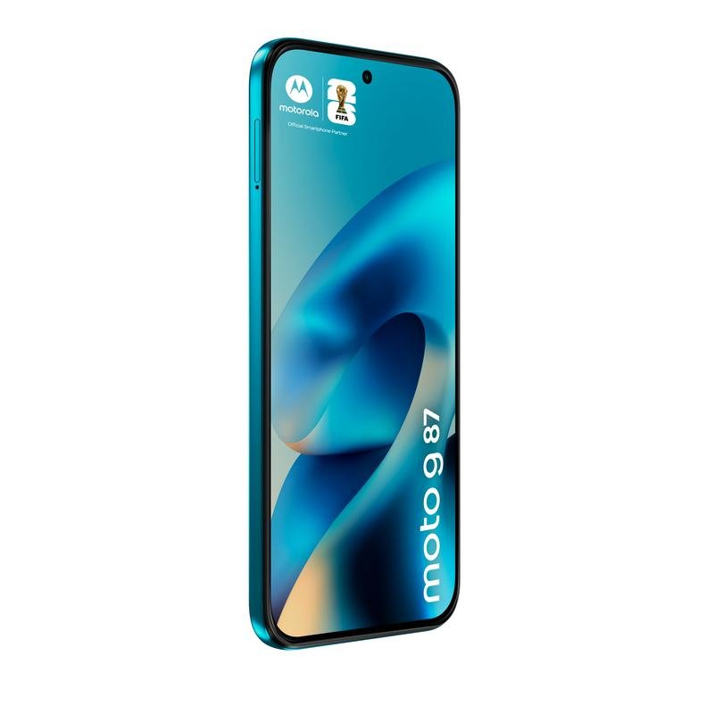Detalle de Motorola Moto G87 5G 8GB/256GB Azul: resistencia, pantalla grande y cámara de 200 MP