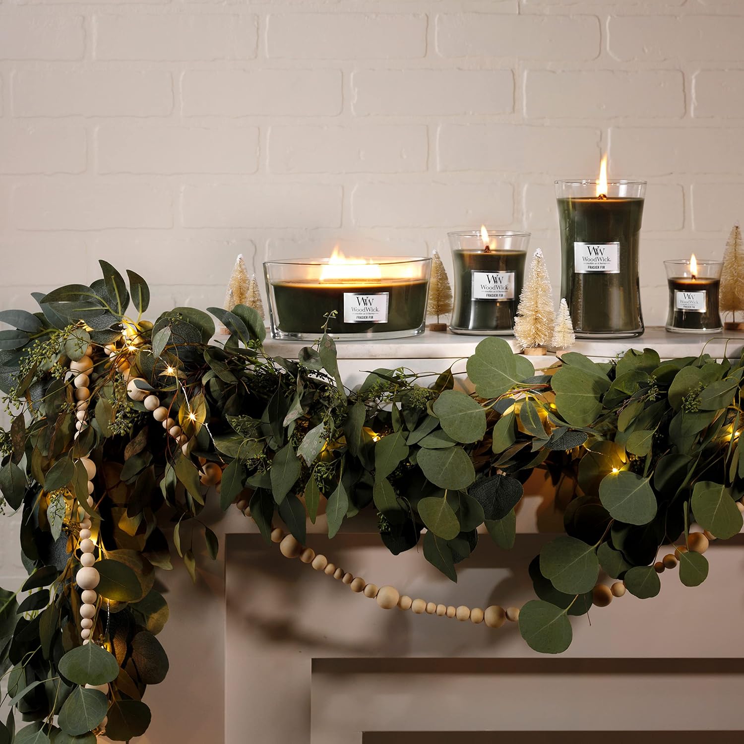 Thumbnail 6 de WoodWick Fraser Fir Hourglass Candle 130h