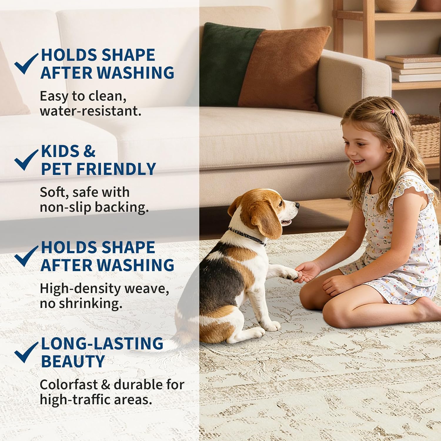 Detalle 2 de GarveeHome Area Rug 6x9