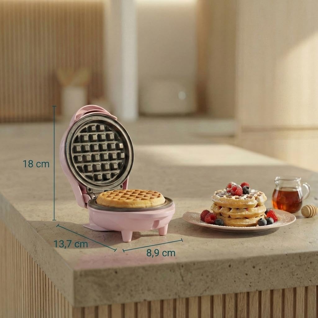 Thumbnail 2 de Bestron AMW500P Mini-Waffeleisen 550 W 🍪