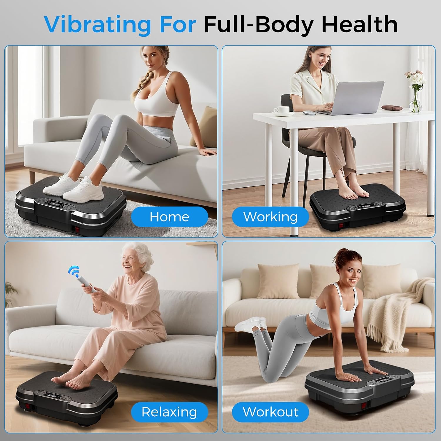 Thumbnail 6 de AoraPulse Vibration Plate with 9 Programs