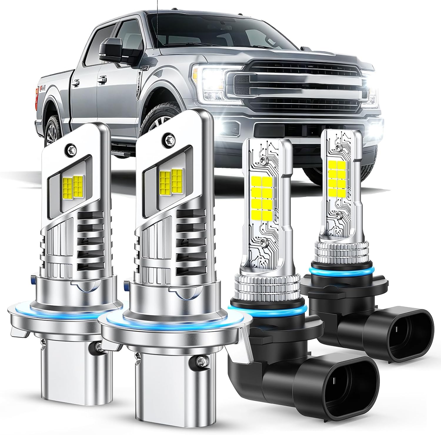 Thumbnail 6 de Marsauto H11/H8/H9 Bulbs: 30000LM, 1:1 MINI Design, 3-Min Plug & Play, IP68, Pack of 2