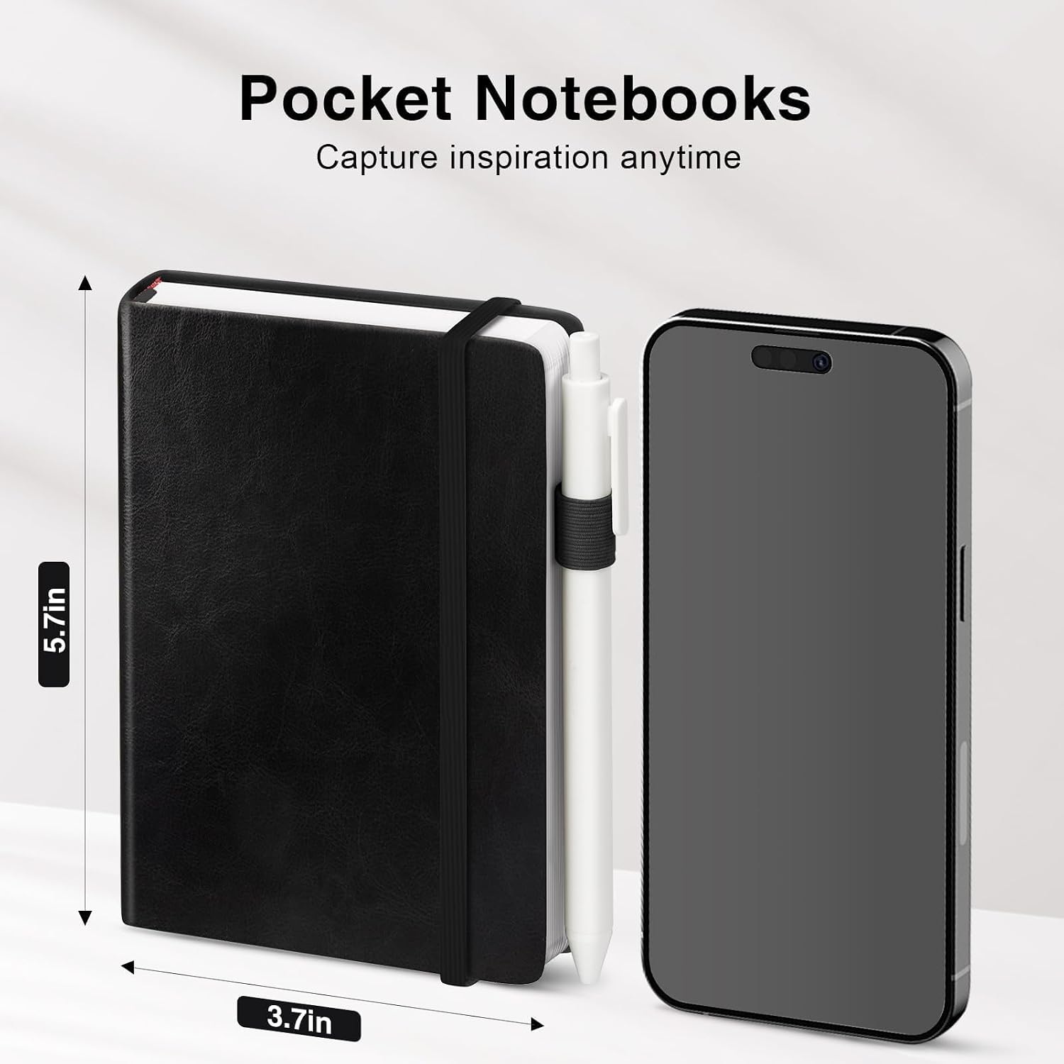 Detalle 2 de Oucaru Pocket Notebook Set, 120 Pages