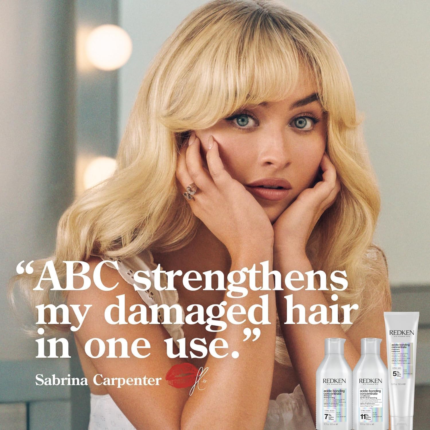 Detalle 2 de Redken Acidic Bonding Concentrate shampoo and conditioner set (sulphate-free) for strengthening & colour protection