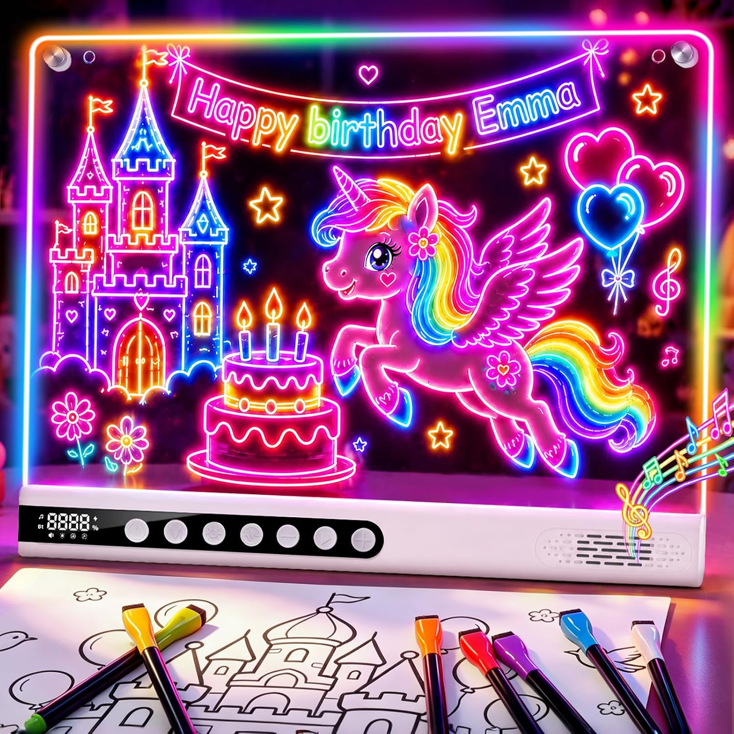 Detalle de Lumiboard LED Drawing Board, 16-inch