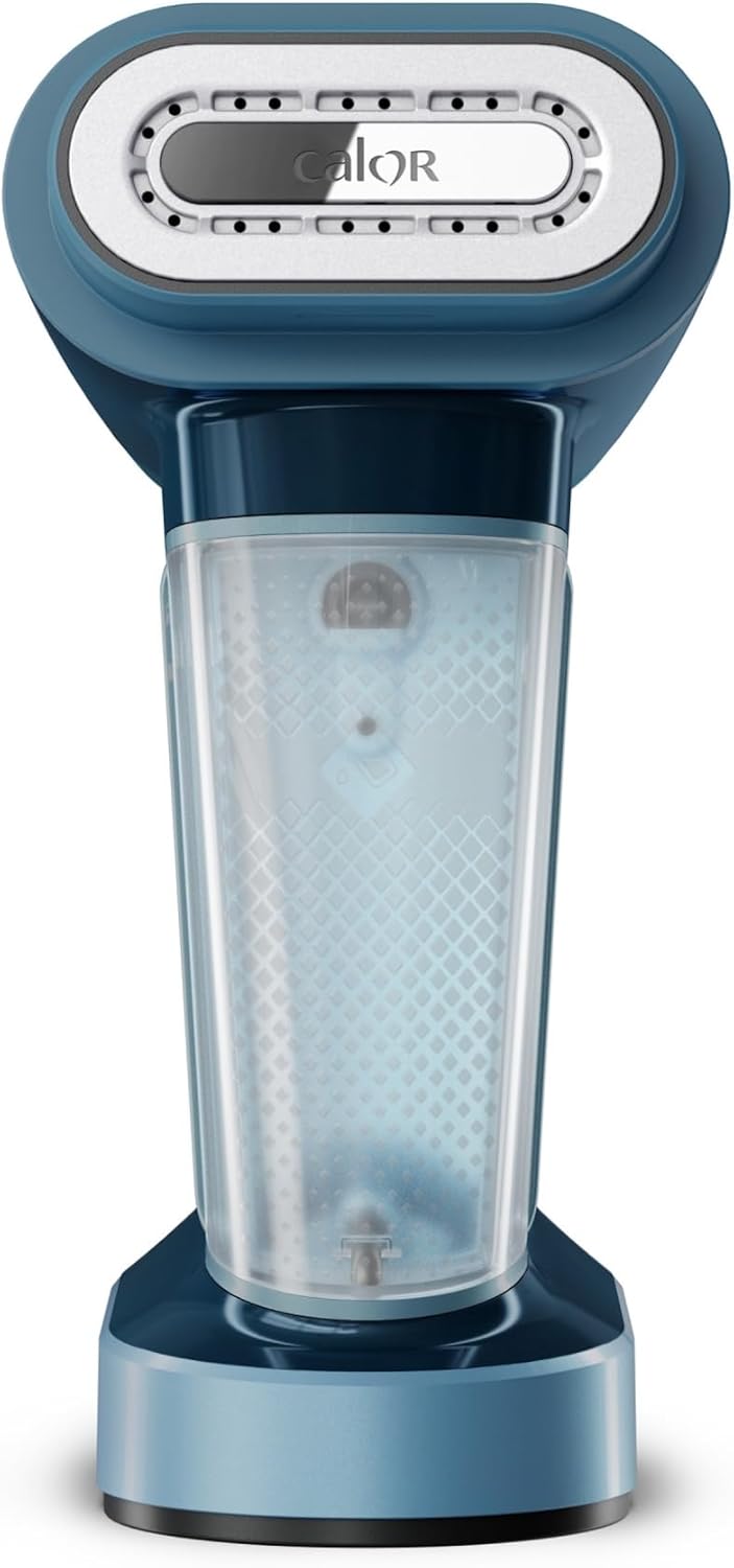 Detalle de Calor Pure Force 3en1 DT8755C0 – défroisseur à main et fer à repasser 1800W (bleu métallisé)