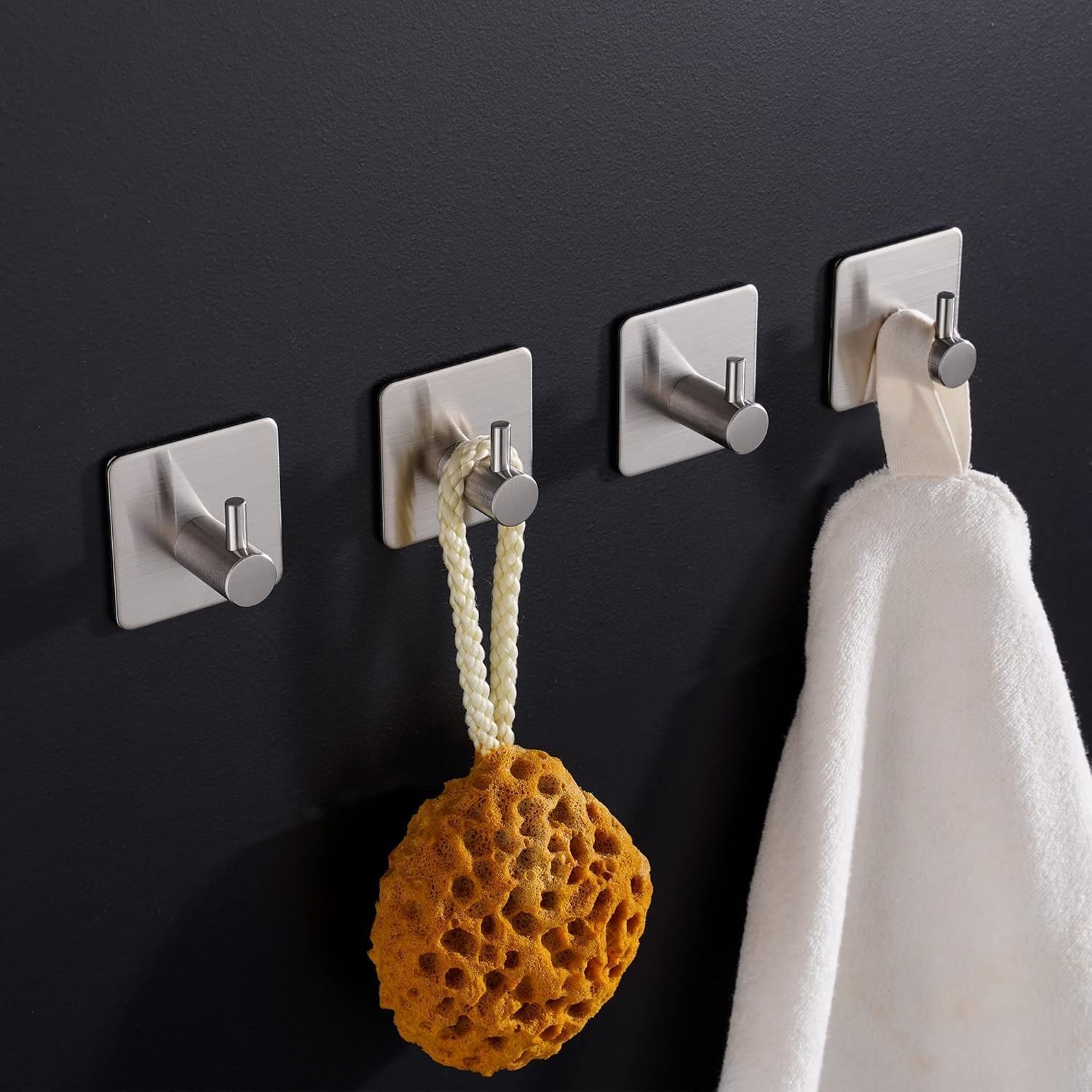 Thumbnail 5 de Aikzik Self Adhesive Hooks 8kg pack of 4 🪝