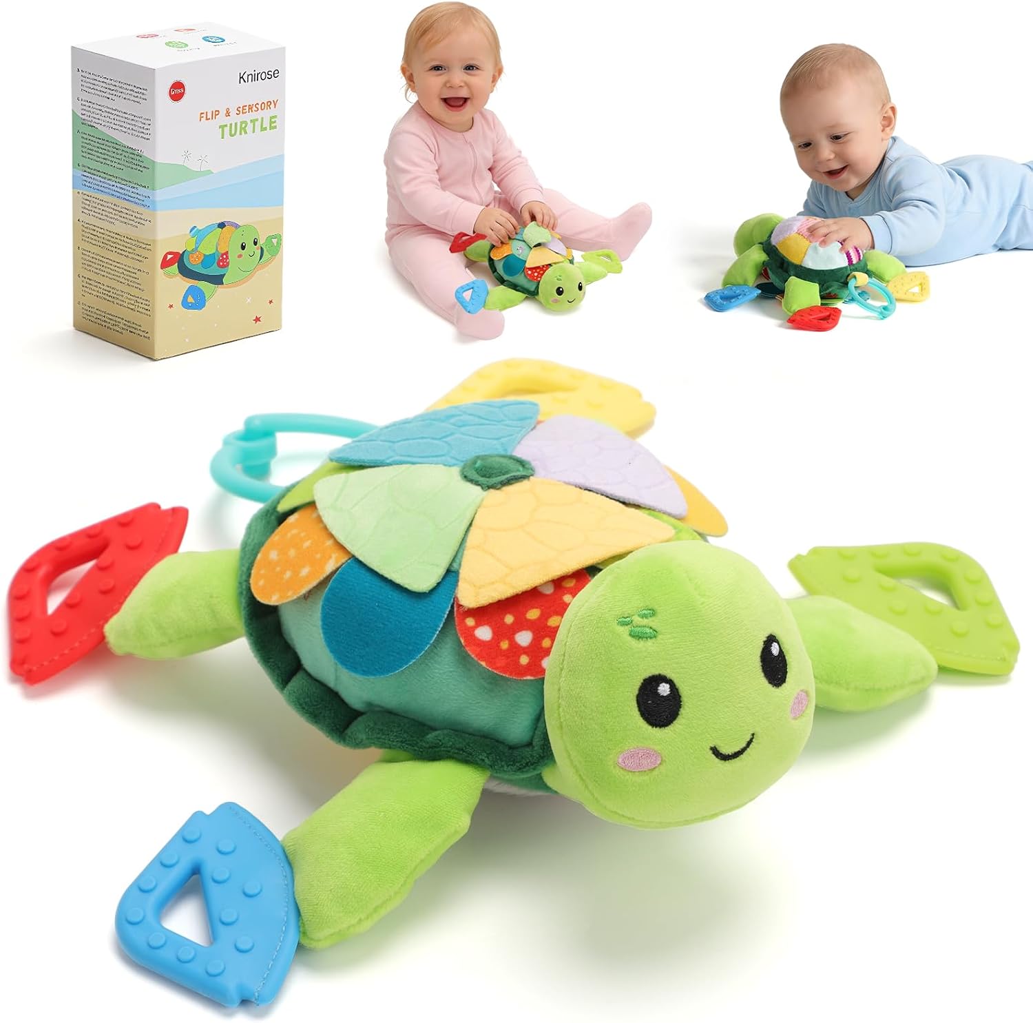 Detalle de Knirose 6 in 1 Baby Schildkröte Spielzeug