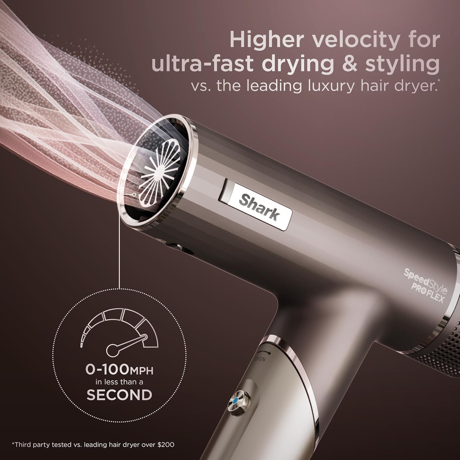 Detalle de Shark high-velocity hair dryer HD542
