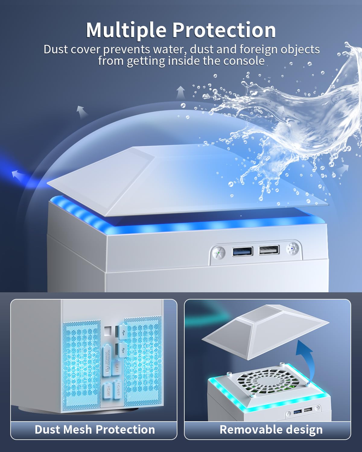 Thumbnail 4 de Xbox Series X Cooling Fan with 3-Speed, 2 USB Ports
