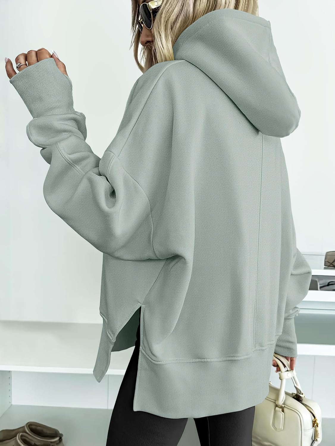 Detalle de ANRABESS Oversized Hooded Sweatshirt 2026