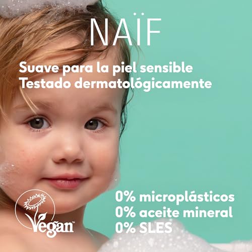 Thumbnail 6 de Naïf Crema Solar Mineral SPF 50 para Bebés y Niños, 100 ml – 0% perfume y zinc oxide, para piel sensible