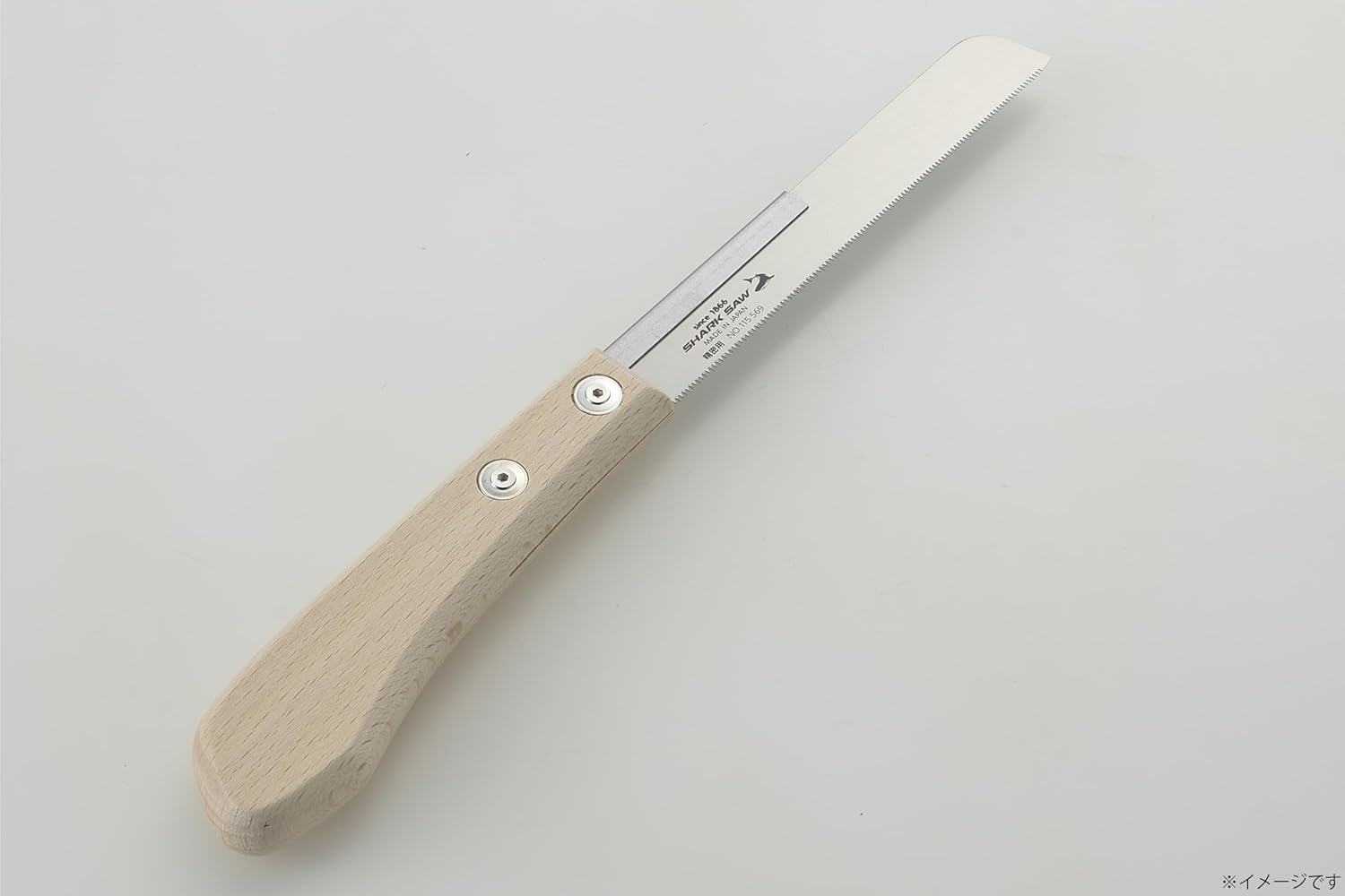 Detalle 2 de TAKAGI シャークソー 4907052115569 クラフト鋸 精密用 刃渡り120mm・2種の鋸目