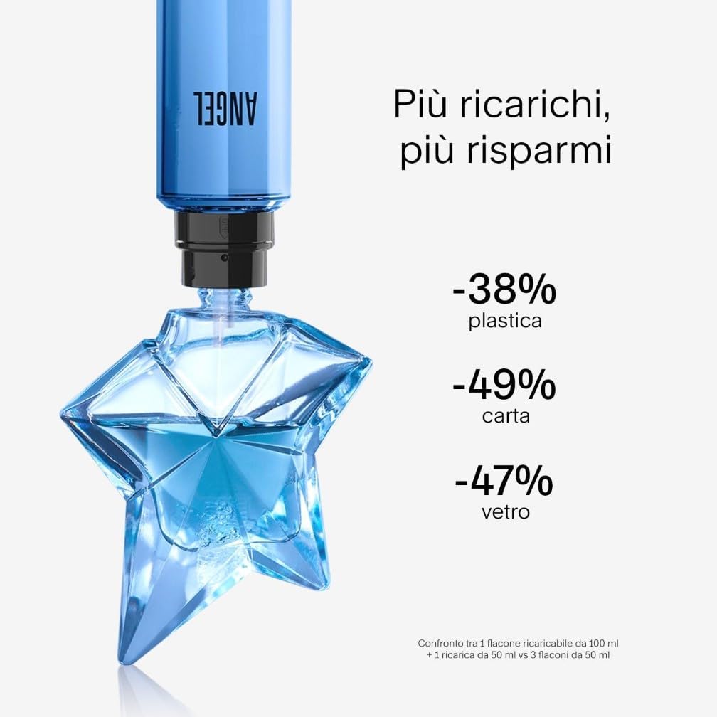 Thumbnail 2 de MUGLER Angel Eau de Parfum Donna 50 ml – Ambrato Gourmand, Iconico e Ricaricabile