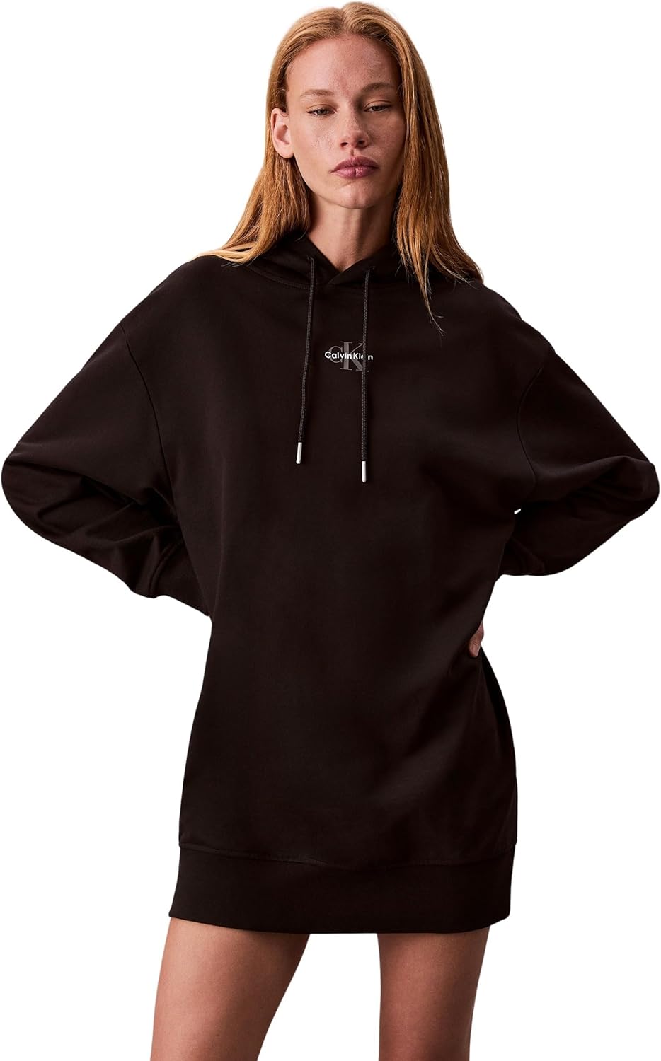 Detalle de Calvin Klein hoodie 86% cotton terry