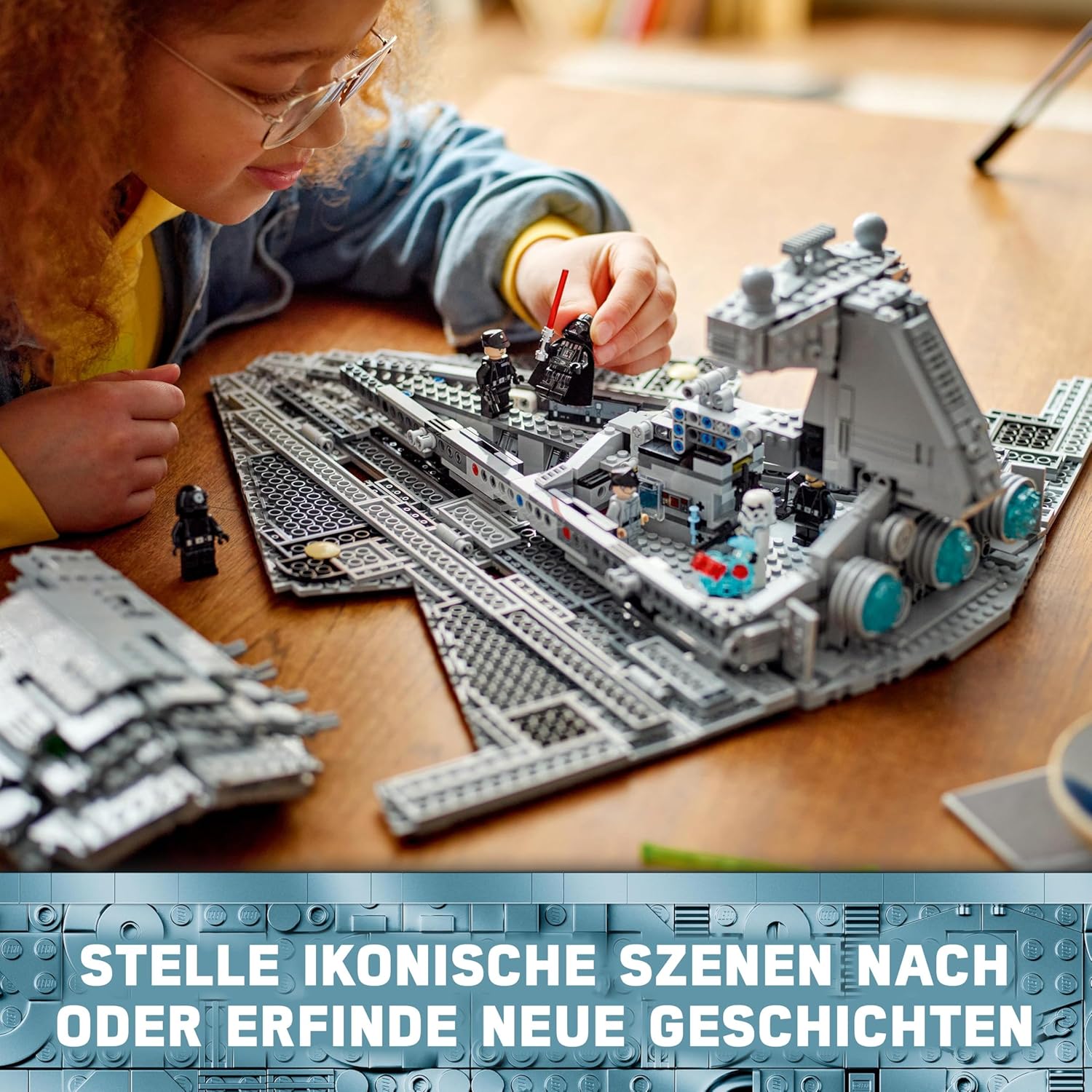 Thumbnail 6 de LEGO Star Wars 75394 Imperialer Sternzerstörer – Raumschiff-Spielset mit Innenraum und 7 Minifiguren