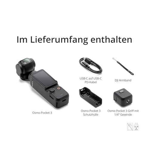 Thumbnail 6 de DJI Osmo Pocket 3 – Vlogging-Kamera mit 1-Zoll-CMOS, 4K/120 fps