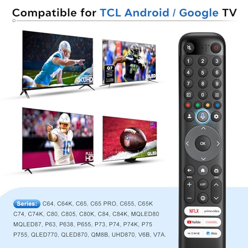 Thumbnail 1 de Mando Universal TCL con Comando por Voz para Smart TV 🎙