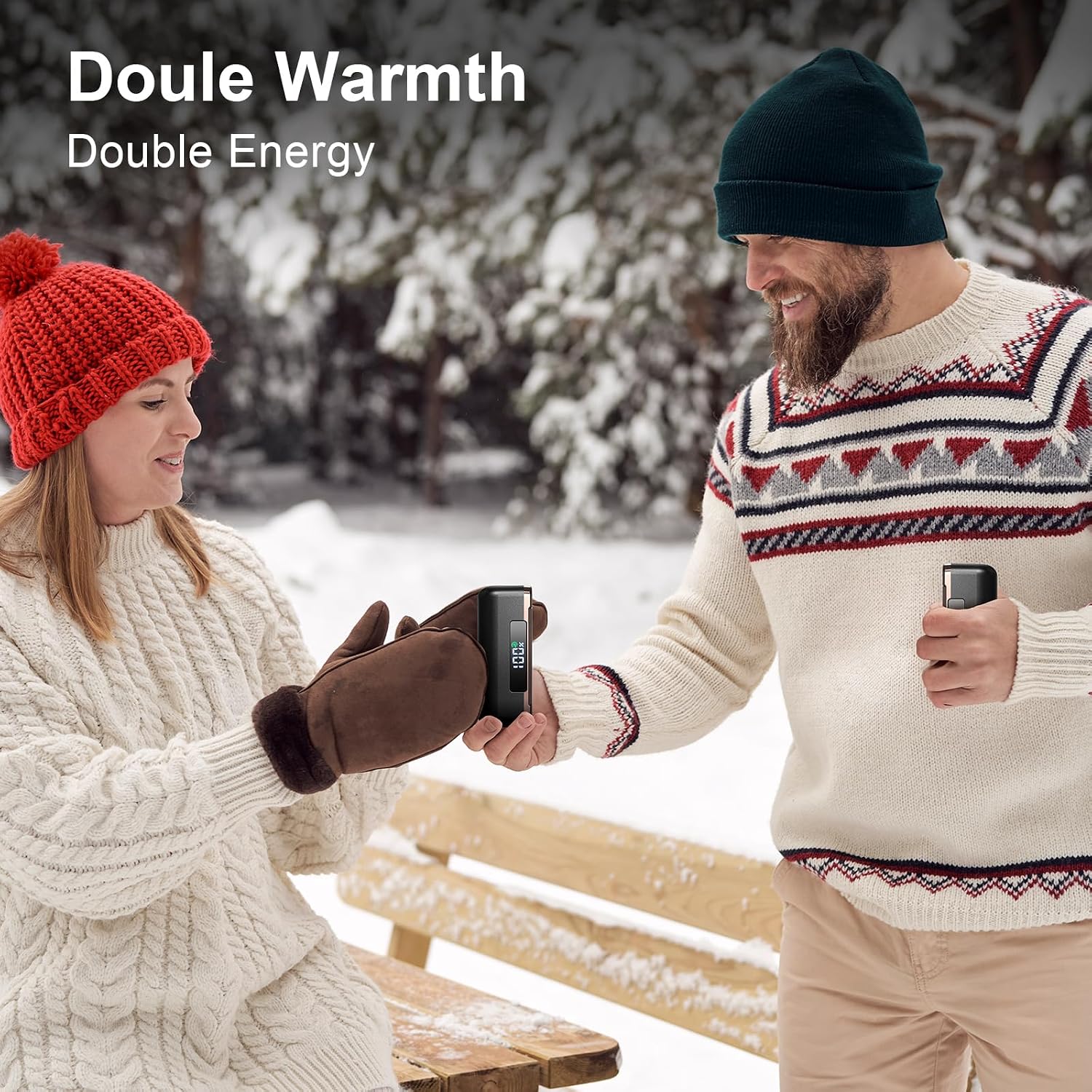 Thumbnail 6 de Hand Warmers Rechargeable 2 Pack 10000mAh for Raynaud's