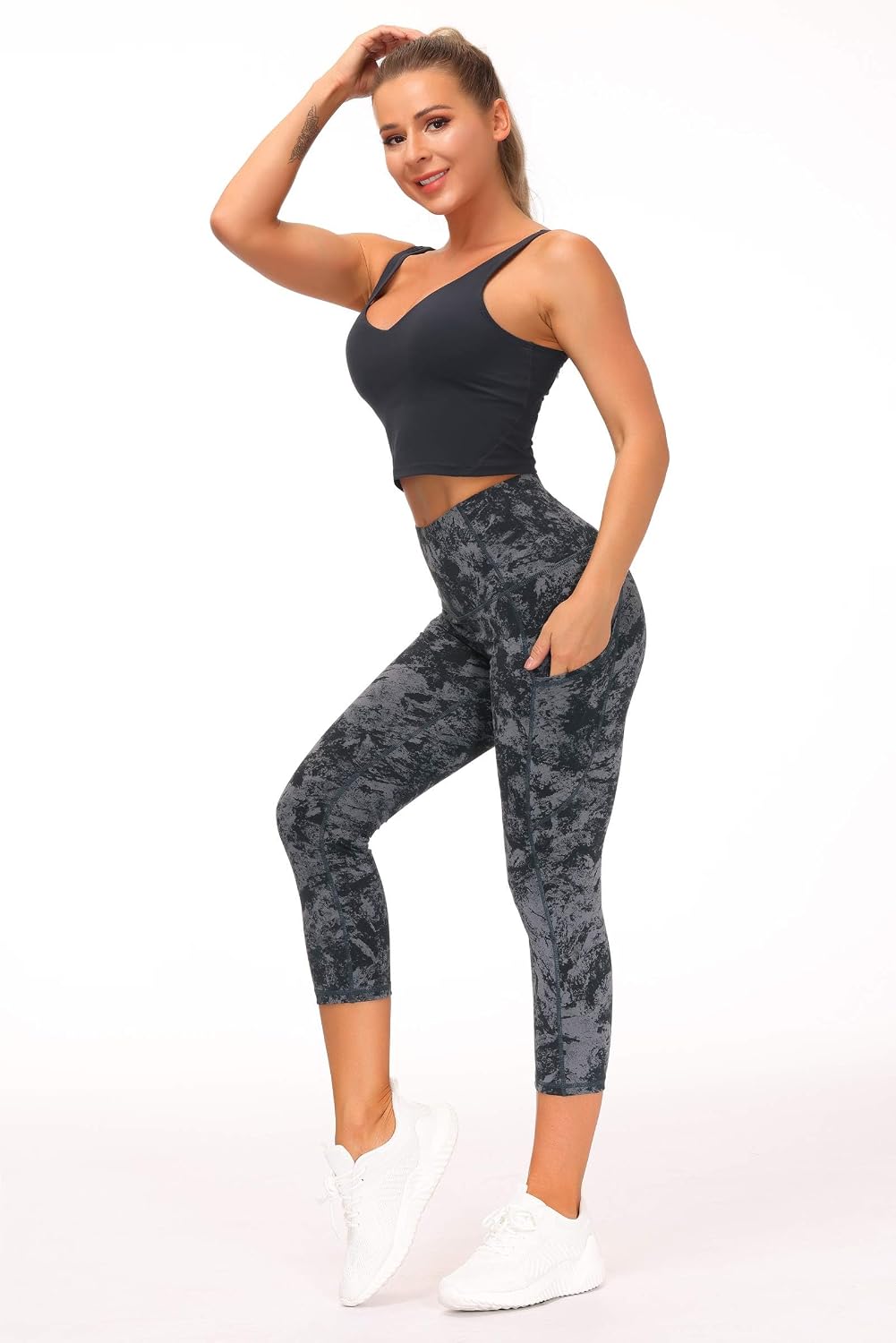 Thumbnail 5 de THE GYM PEOPLE High Waist Yoga Capris