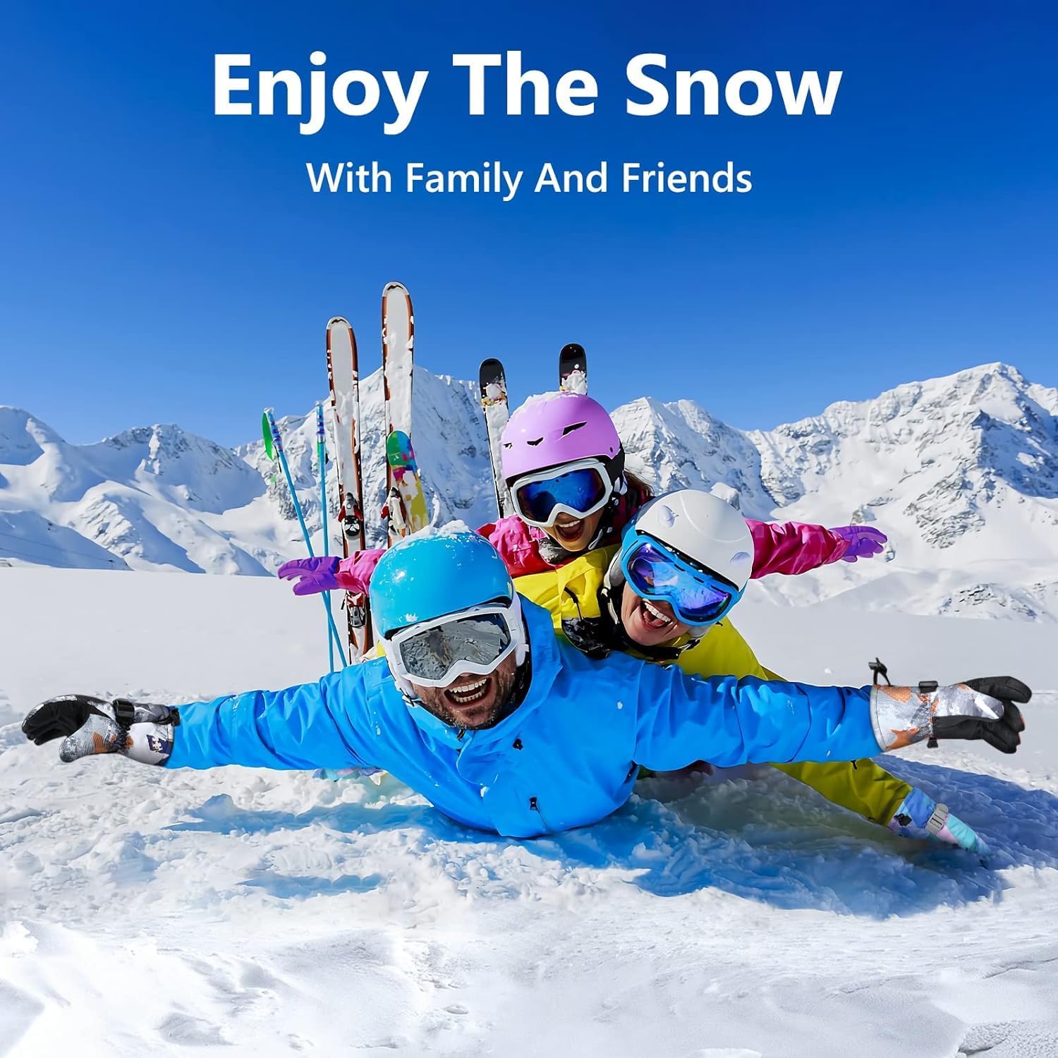 Detalle 2 de Ski Gloves Warmest Waterproof Breathable — Unisex