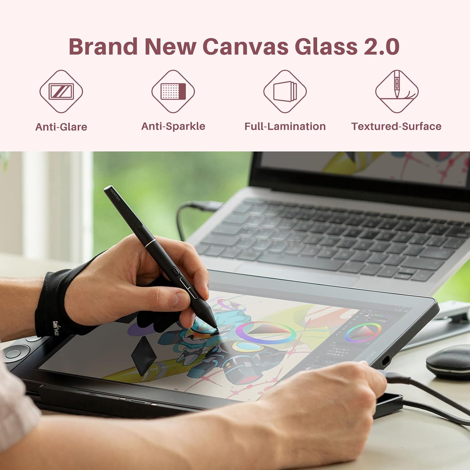 Thumbnail 2 de HUION Kamvas 13 13.3-inch drawing tablet